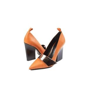 NEW ATIANA nine 2 fiver high heel in terracotta